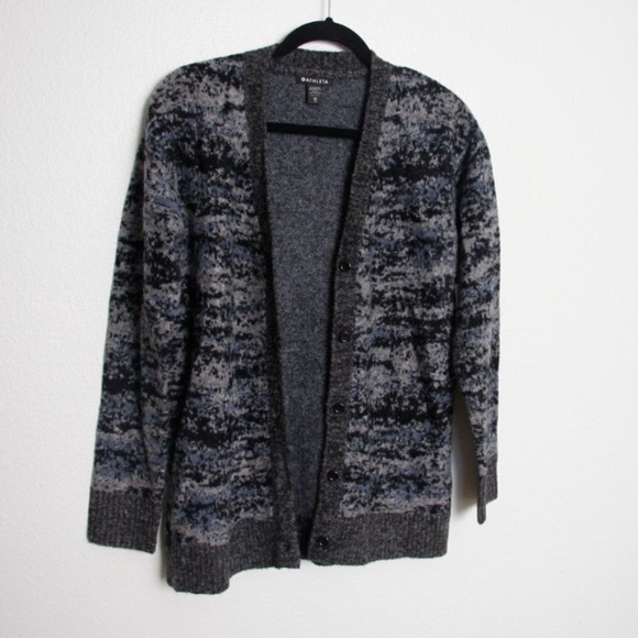 NWT Athleta Westlake Textured Cardigan Sweater XS - Picture 9 of 11